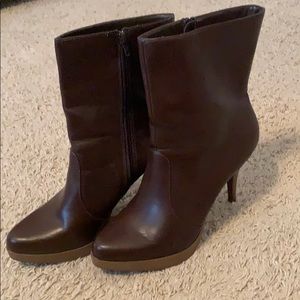 Apostrophe Boots (with 4inch heel)